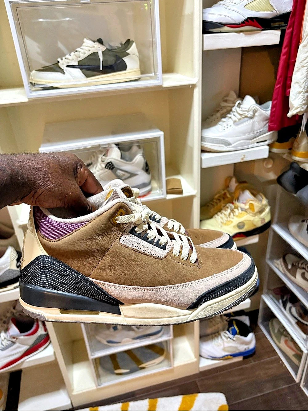 Jordan Air Jordan 3 Retro 'Palomino' Sneakers Brown & Black